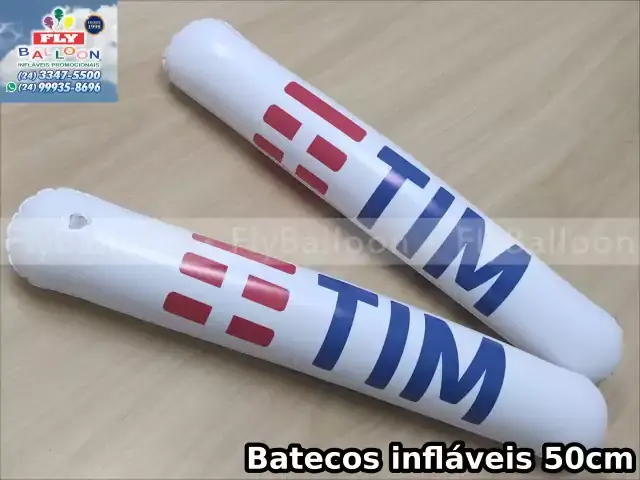 Bastão inflável promocional personalizado para TIM