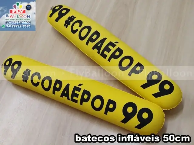 Bateco inflável personalizado para 99