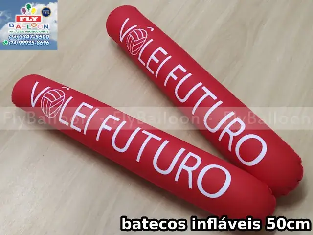Batecos infláveis promocionais para Vôlei Futuro